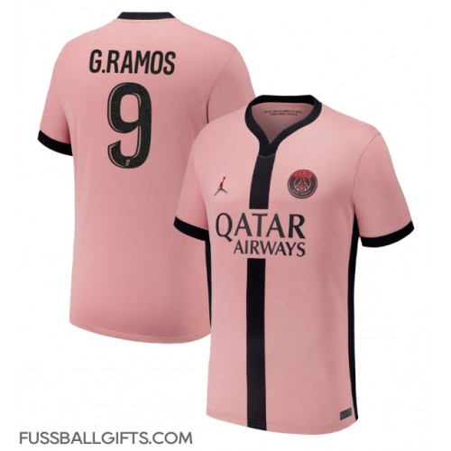 Paris Saint-Germain Goncalo Ramos #9 Fußballbekleidung 3rd trikot 2024-25 Kurzarm